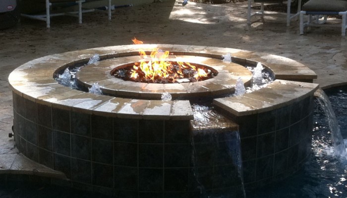 Fire Pits Bowls Pit Tables, Water Fire Pit